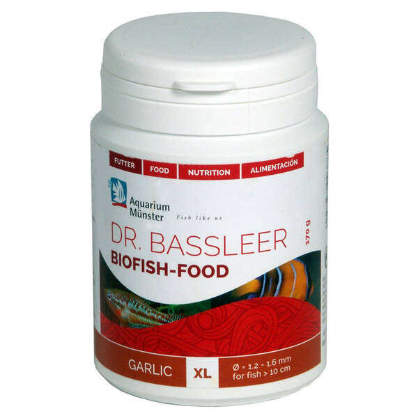 Aquarium Munster Dr Bassleer Biofish Food Garlic XL 170 gr