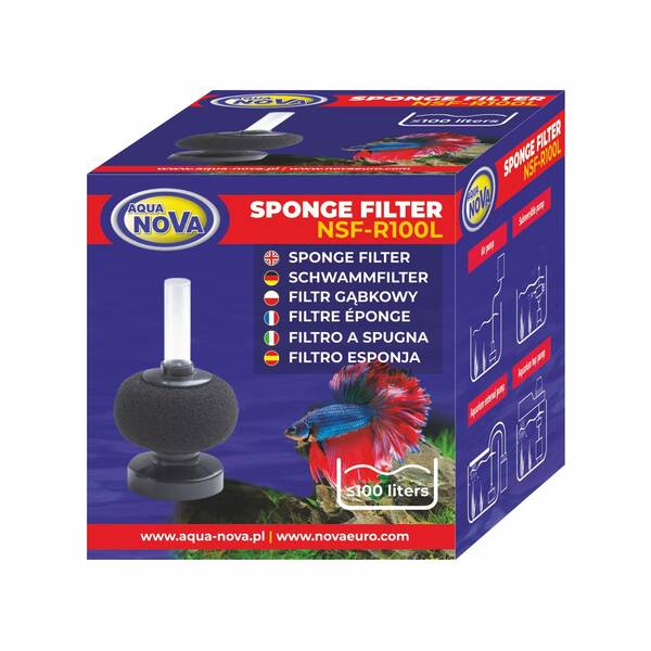 Aqua Nova Sponge Filter NSF-R100L