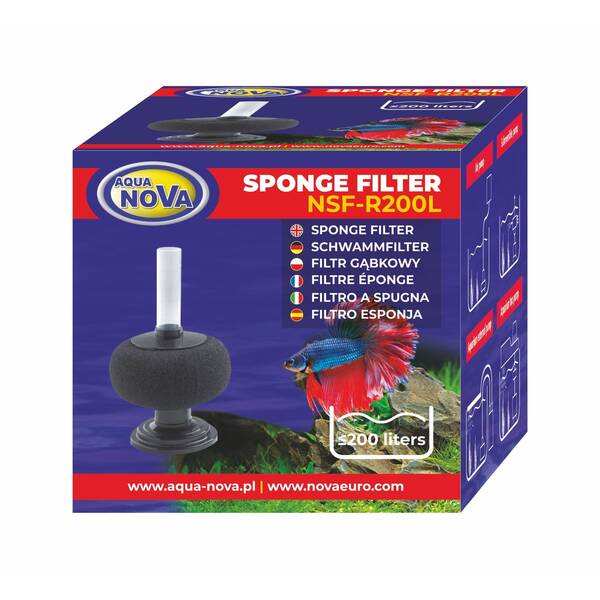 Aqua Nova Sponge Filter NSF-R200L