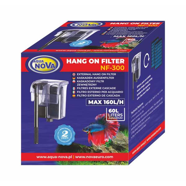 Aqua Nova Hang On Filter NF-300