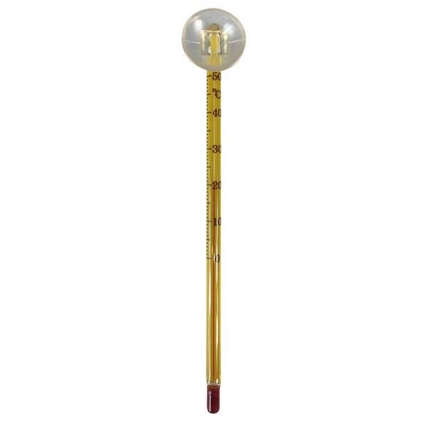 Aqua Nova Glass thermometer - Yellow