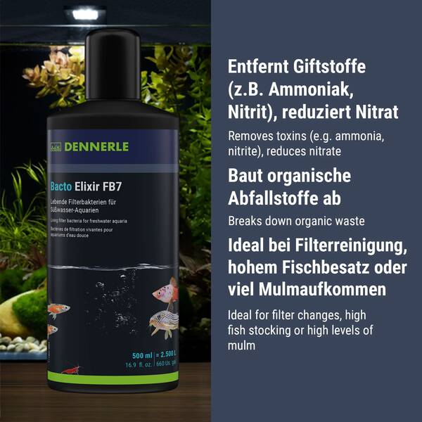 Dennerle Bacto Elixier FB7 500 ml Dennerle Bacto Elixier FB7 500 ml