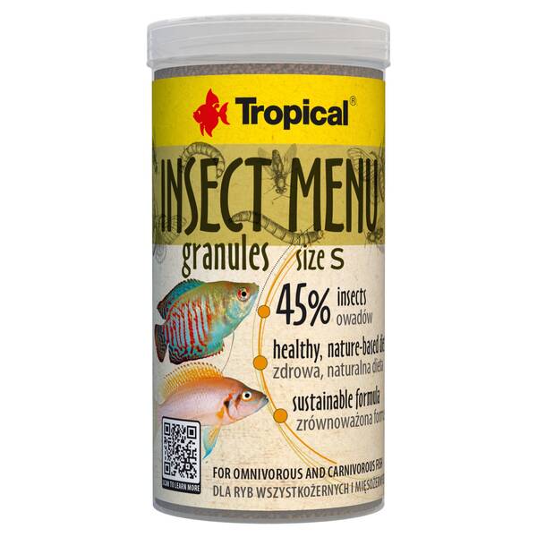 Tropical Insect Menu Granules Size S 250ml