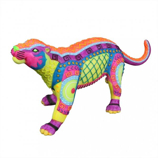 Aqua Della Muertos Jaguar Multicolored