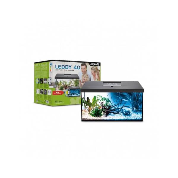 Aquael Leddy Aquarium Plus Pap. 40 Day&Night Led Black