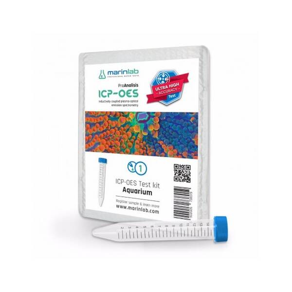 AquaForest MarinLab ICP Analysis Test Kit + RO Water