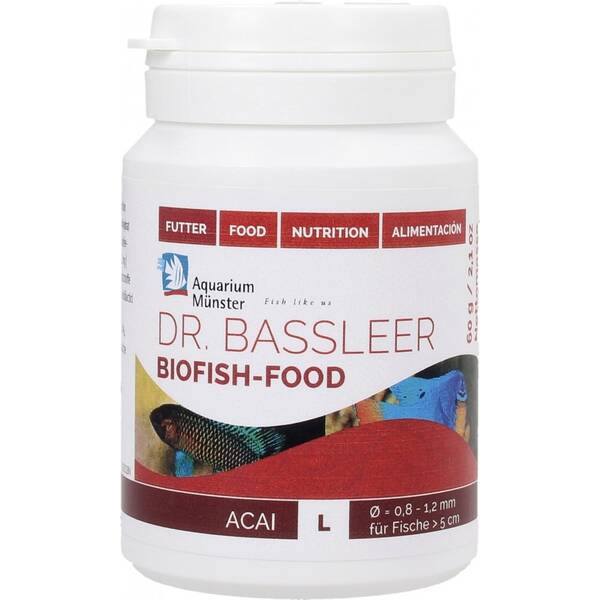 Aquarium Munster Dr Bassleer Biofish Food BF Acai L 600 gr