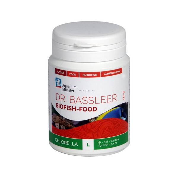Aquarium Munster Dr Bassleer Biofish Food Chlorella L 60gr