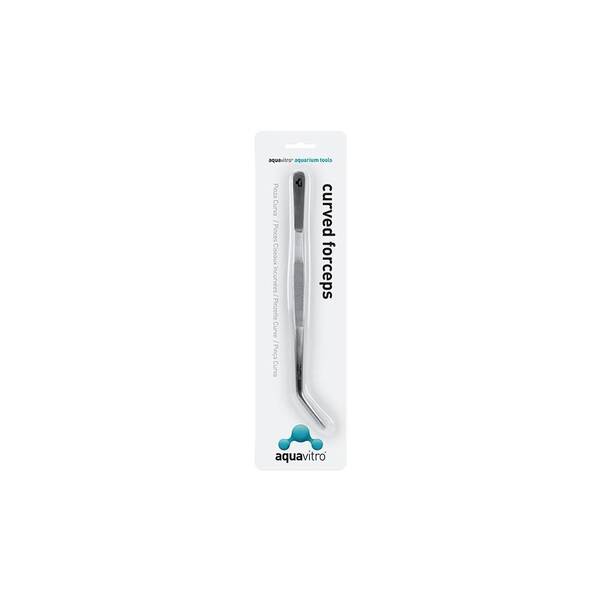 Aquavitro Curved Forceps 25cm