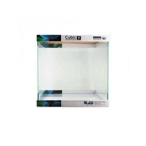 Blau Aquarium Cubic Panoramic 45x45x45 cm 91 LT