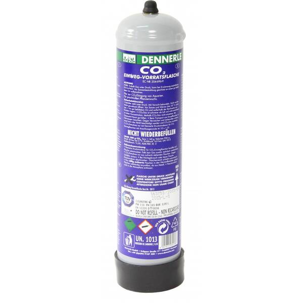 Dennerle CO2 Disposable Cylinder, 500 g