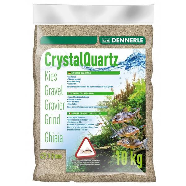 Dennerle gravel natural white 1-2mm 10kg