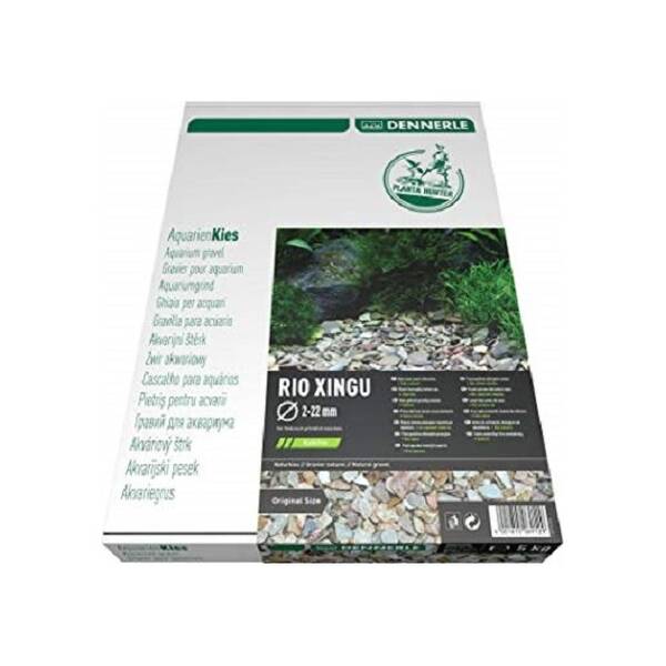 Dennerle Natural Gravel Rio Xingu, 2 - 22 mm, 5 kg Dennerle Natural Gravel Rio Xingu, 2 - 22 mm, 5 kg
