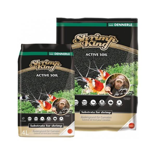 Dennerle ShrimpKing Active Soil 4L 1-4mm