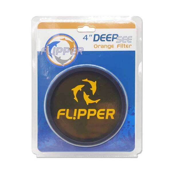 Flipper DeepSee Orange Lens Filter - 4"