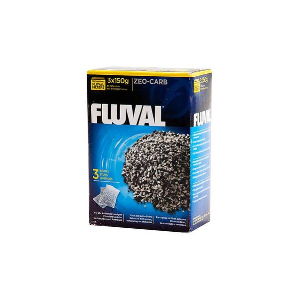 Fluval Ενεργός Άνθρακας+Απορροφ.Αμμωνίας 3x150gr