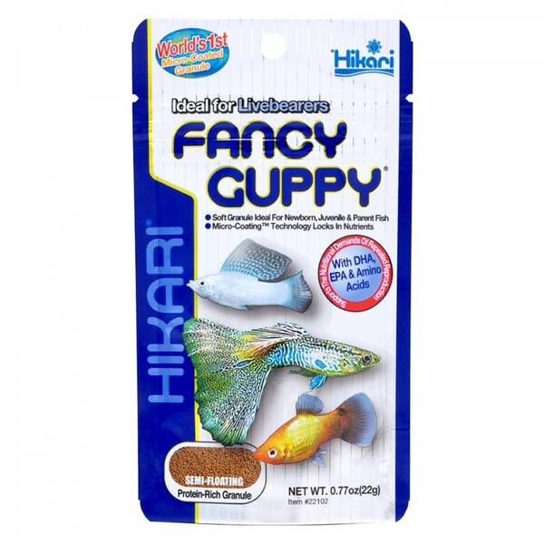 Hikari Fancy Guppy 22gr