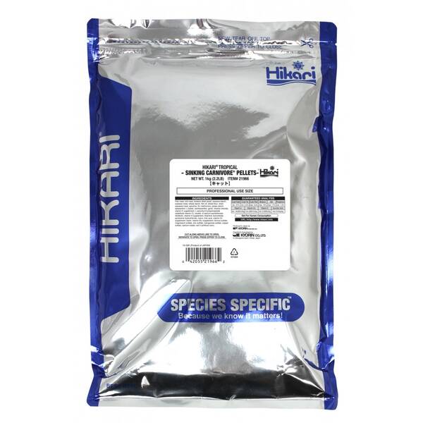 Hikari Sinking Carnivore Pellets 1000gr