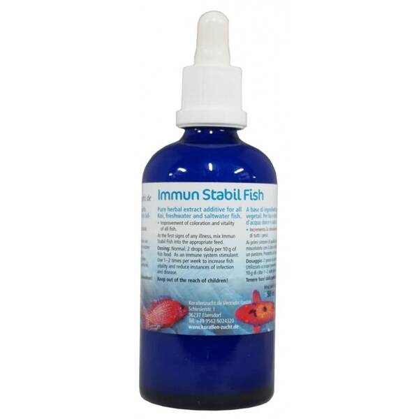 Korallen-zucht Immun Stabil Fish 100 ml