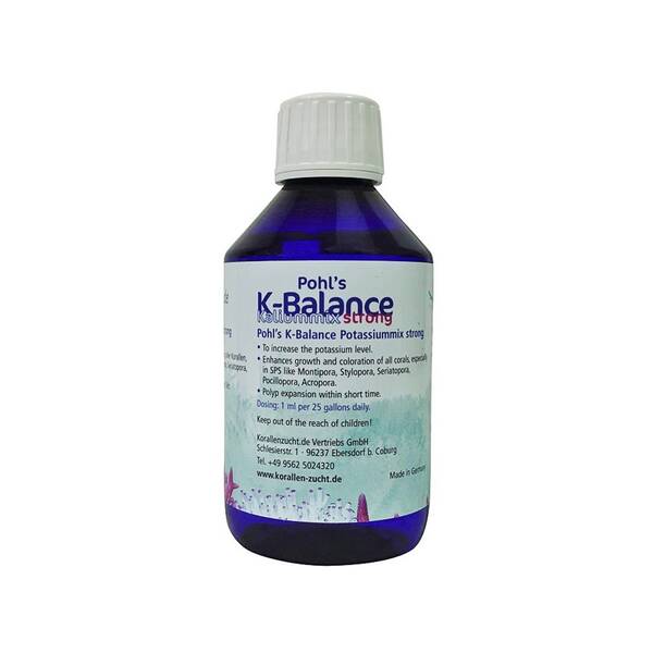 Korallen Zucht Pohl's K Balance Strong 250 ml