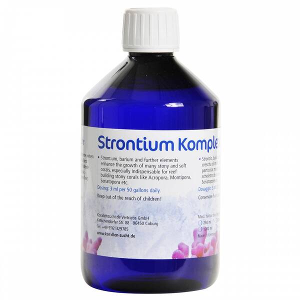 Korallen Zucht Strontium Complex 500 ml