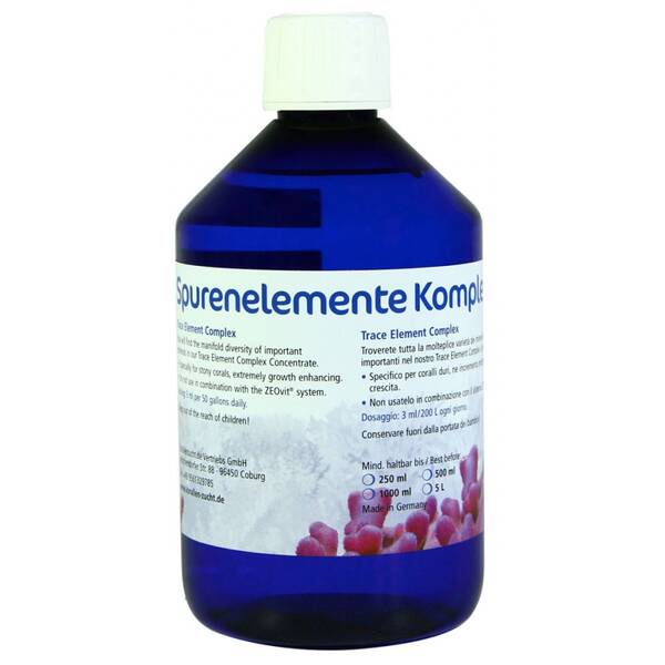 Korallen-zucht Trace Element Complex Concentrate - 500ml