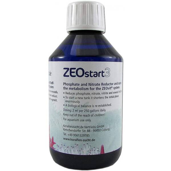 Korallen-Zucht Zeostart 3 250 ml