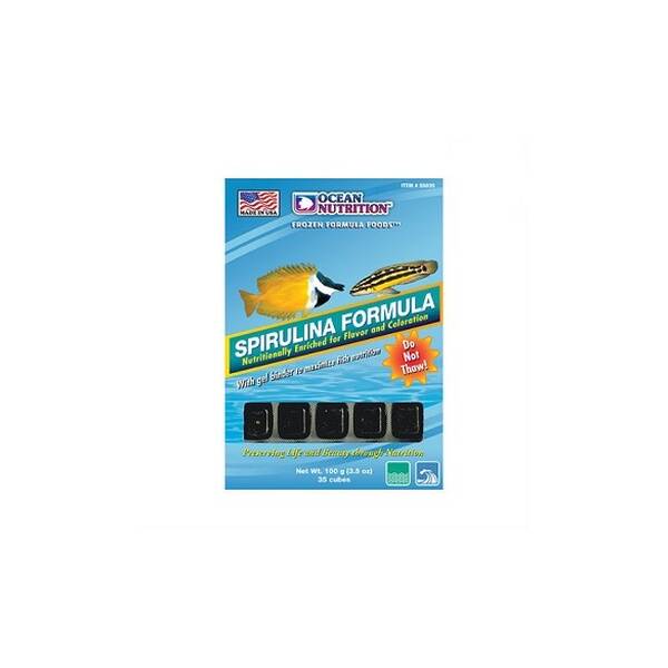 Ocean Nutrition Spirulina Cube Tray 100 gr Ocean Nutrition Spirulina Cube Tray 100 gr
