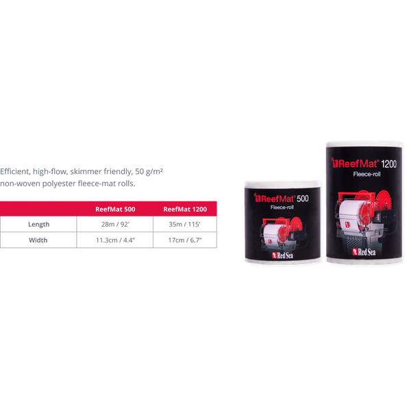 Red Sea Reefmat 1200 Fleece-Roll Red Sea Reefmat 1200 Fleece-Roll