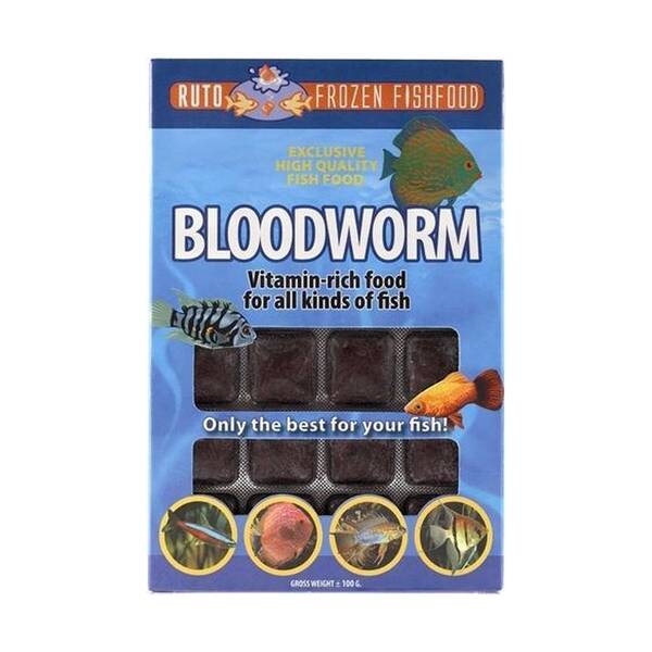 Ruto Bloodworm Blister 100gr Ruto Bloodworm Blister 100gr