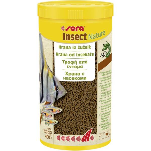 Sera Insect Nature 1,5mm 1000ml Sera Insect Nature 1,5mm 1000ml
