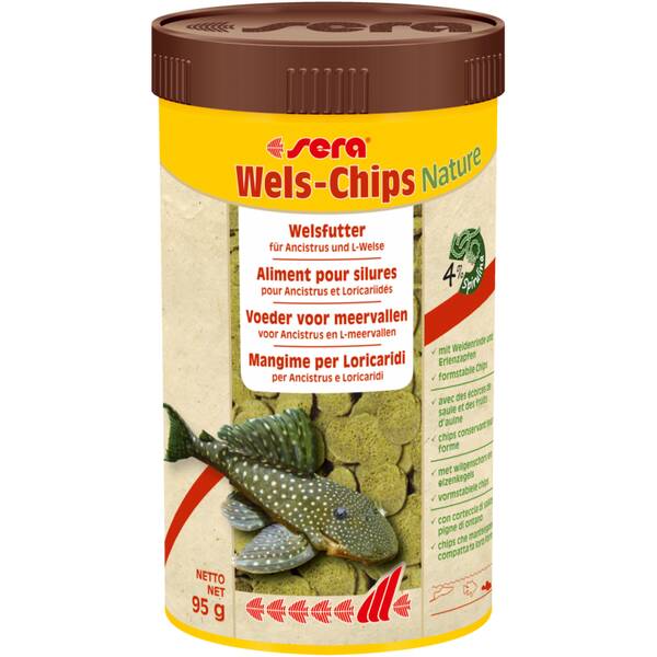 Sera Wels Chips Nature 250 ml Sera Wels Chips Nature 250 ml