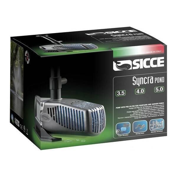 Sicce Syncra Pond Pump 4.0 3500l/h - Ύψος 37cm