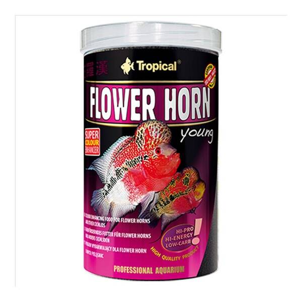 Tropical Flower Horn Young Pellet 250ml/95g