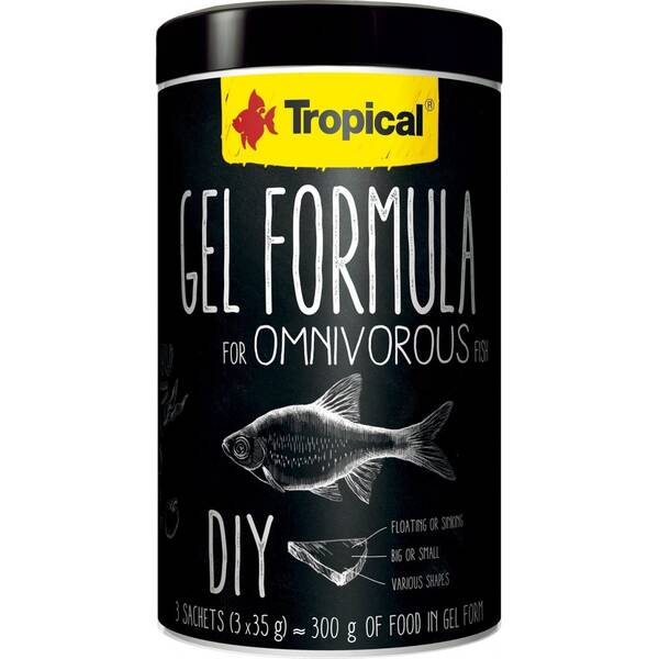 Tropical Gel Formula Omnivorous 3x35gr(300gr)