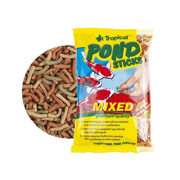 Tropical Pond Sticks Mixed Bag 1lt/90g