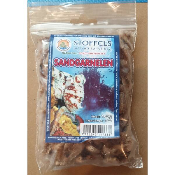 Stoffels Frozen Food Sand shrimps 100gr - Bag