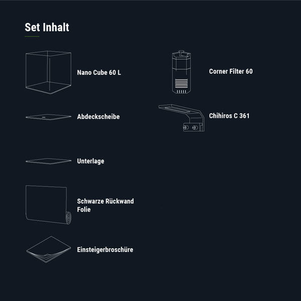 Dennerle Nano Cube Basic 60L
