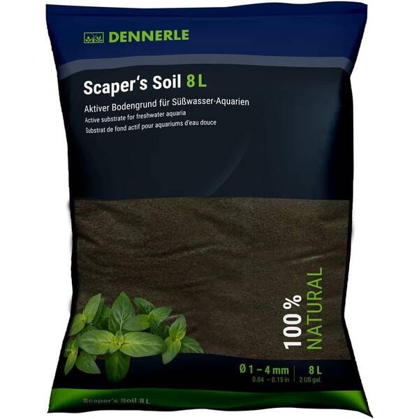 Dennerle Scapers Soil 8L 1-4mm Dennerle Scapers Soil 8L 1-4mm