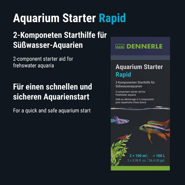 Dennerle Aquarium Starter Rapid 200 ml Dennerle Aquarium Starter Rapid 200 ml