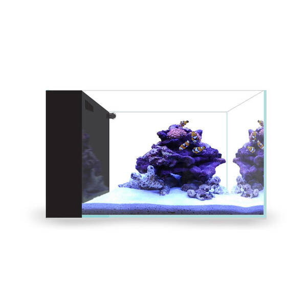 Blau Aquarium All in One 62x36x36 cm 80 LT Marine Black
