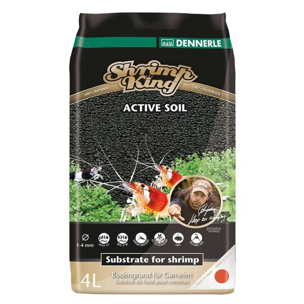 Dennerle ShrimpKing Active Soil 4L 1-4mm