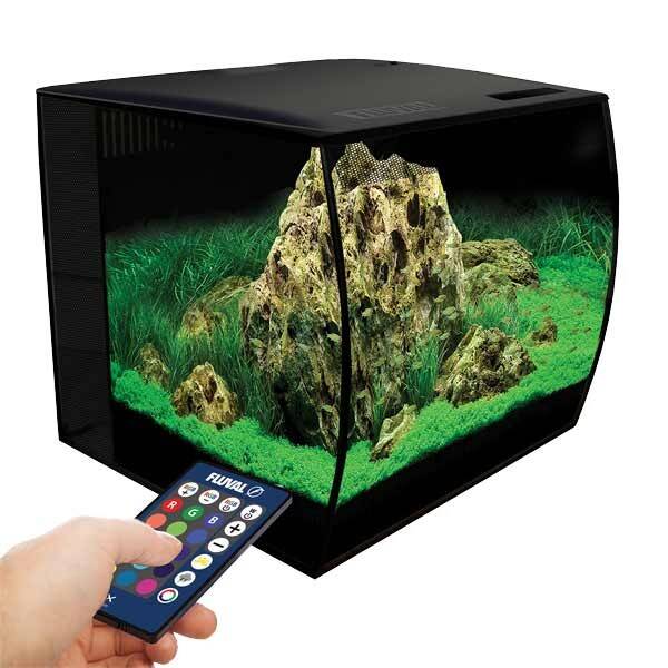 Fluval Flex Led Aquarium Nano 34lt - Black