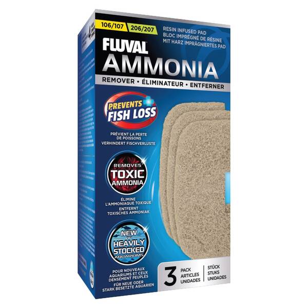 Fluval Ammonia Foam (106/107 - 206/207) 3 Pack Fluval Ammonia Foam (106/107 - 206/207) 3 Pack