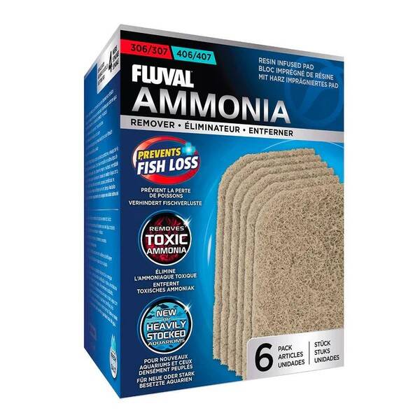 Fluval Ammonia Foam (306/307 - 406/407) 6 Pack Fluval Ammonia Foam (306/307 - 406/407) 6 Pack