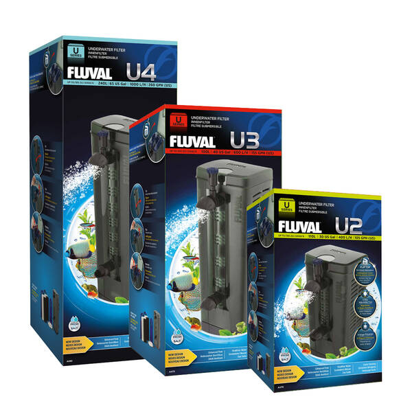Fluval U3 Underwater Filter 90-150lt