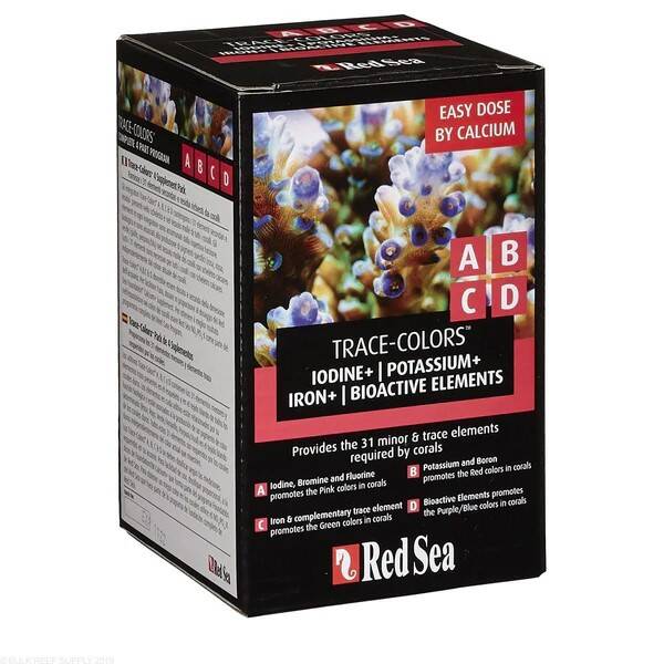 Red Sea Trace-Colors A-B-C-D (4pack x 100ml)