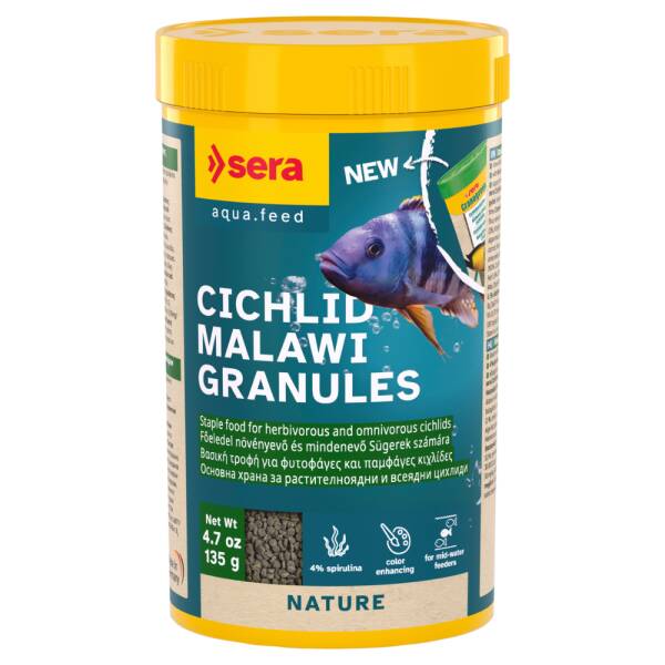 Sera Cichlid Malawi Granules Nature 250ml/135g