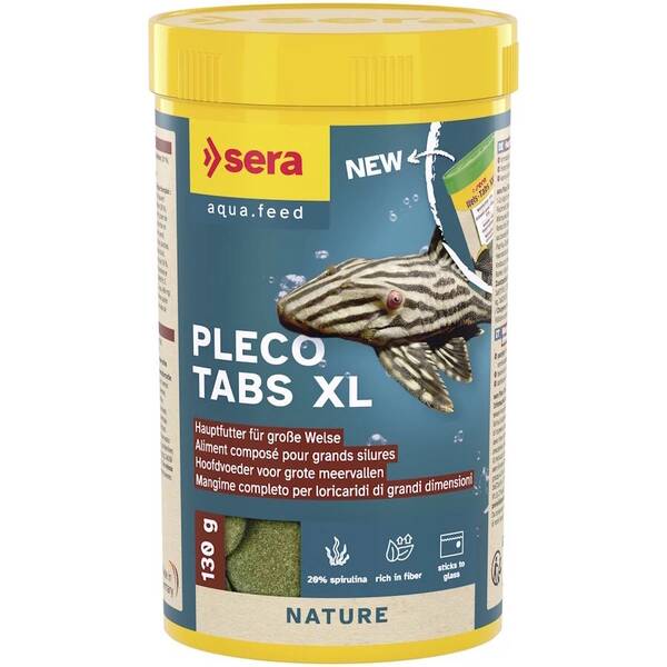 Sera Pleco Tabs XL 250ml