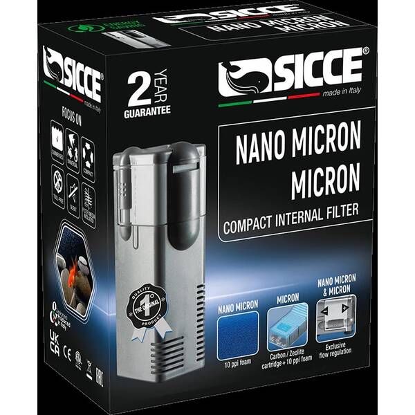Sicce Nano Micron Internal Filter 200lt/h